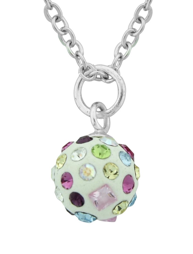 SS Pendant - Multicolored Crystal