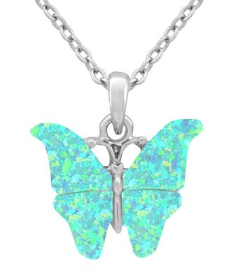 Pendant - Butterfly Green