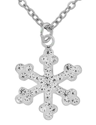 SS Pend Snowflake Crystal