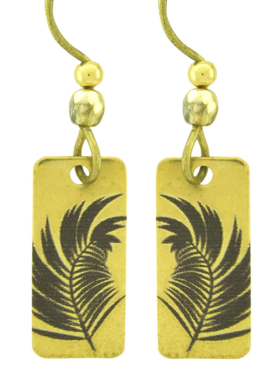 Emma & Ivy Ear-FH Fern Leaf