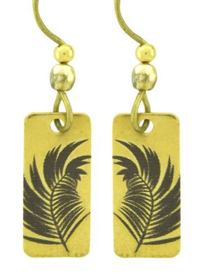 Emma & Ivy Ear-FH Fern Leaf