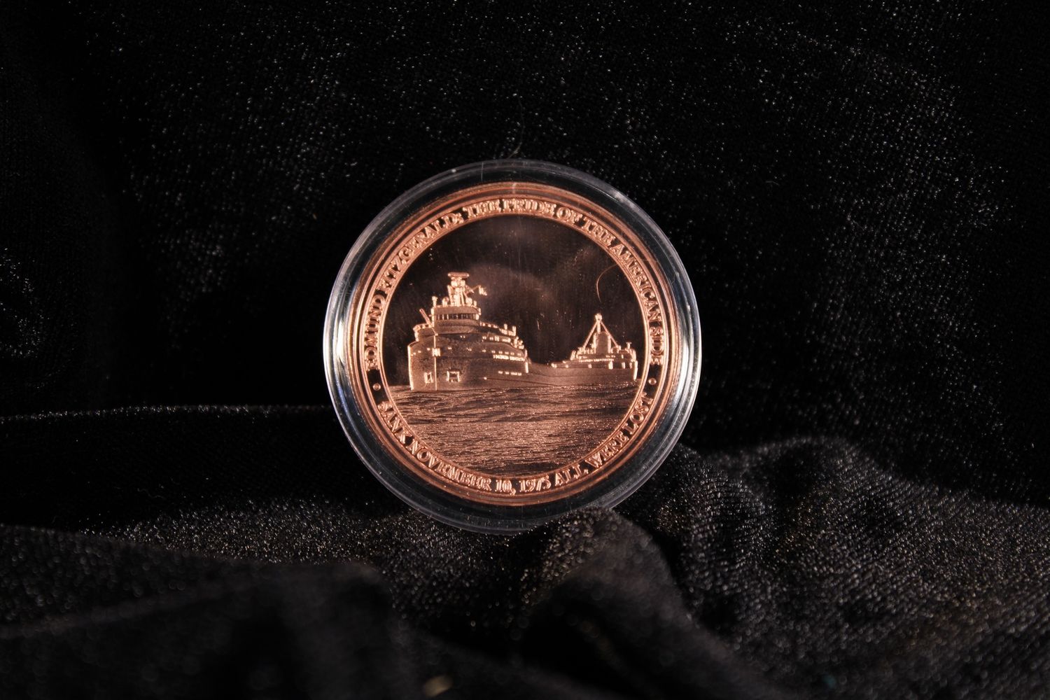 Edmund Fitzgerald Copper Coin
