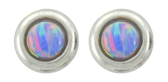 Wht Ear - Lavender Opal PP Round