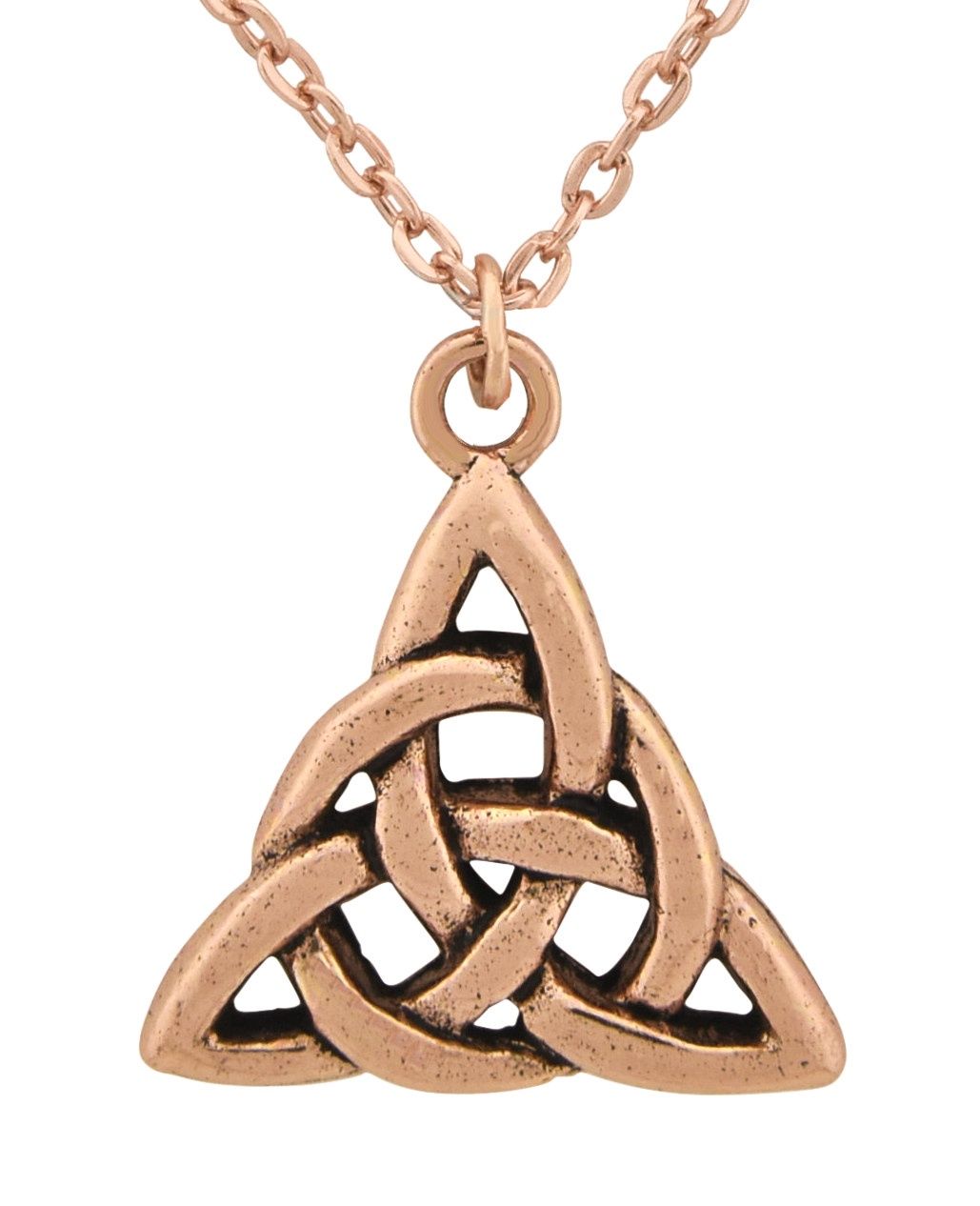 Copper Celtic Knot Pendant