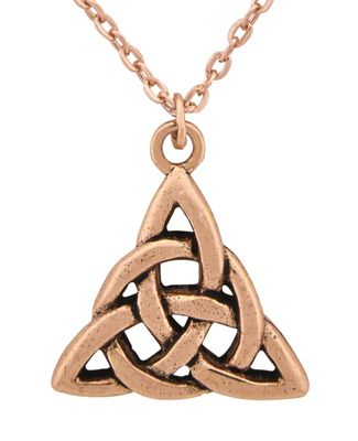 Copper Celtic Knot Pendant
