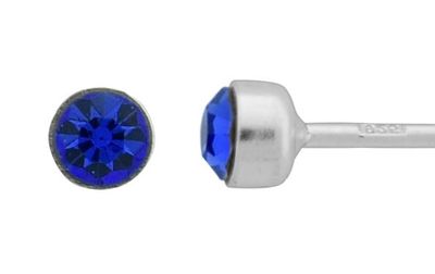 Earrings - September Blue Sapphire