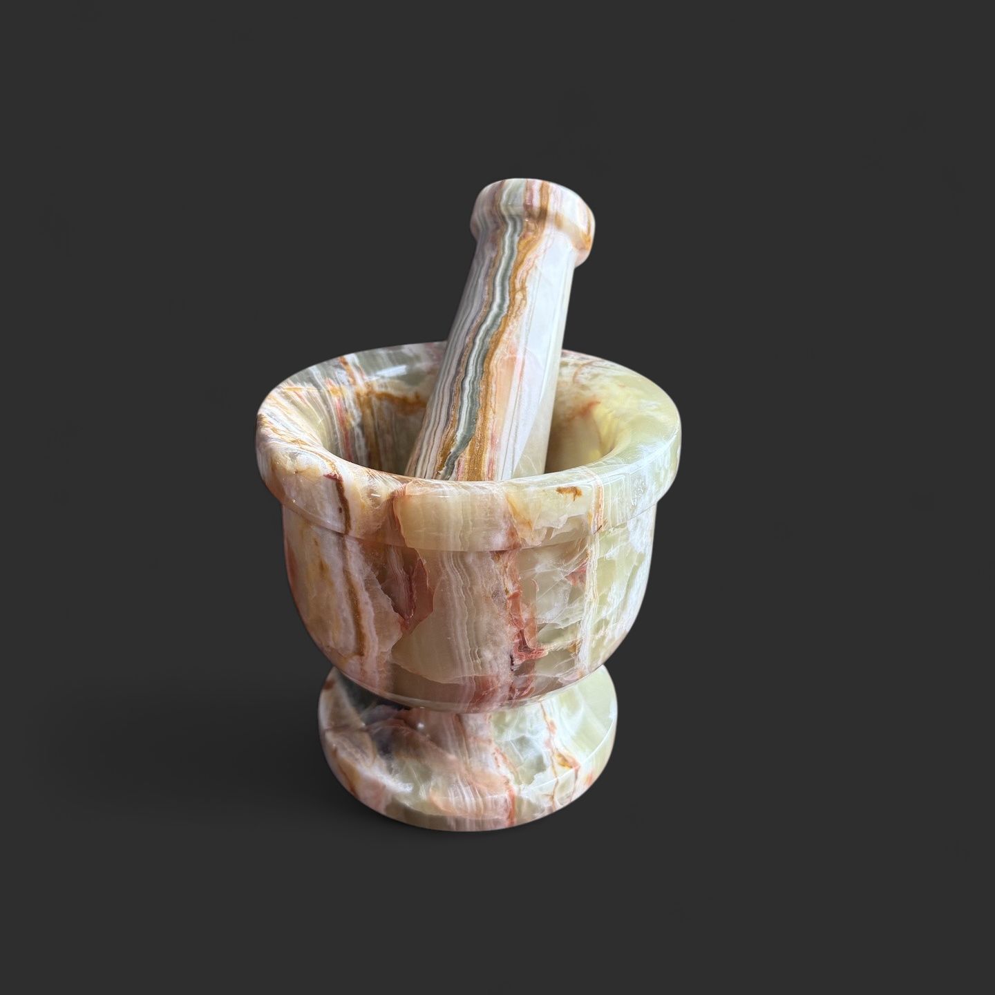 Onyx - Mortar/Pestle - 5"