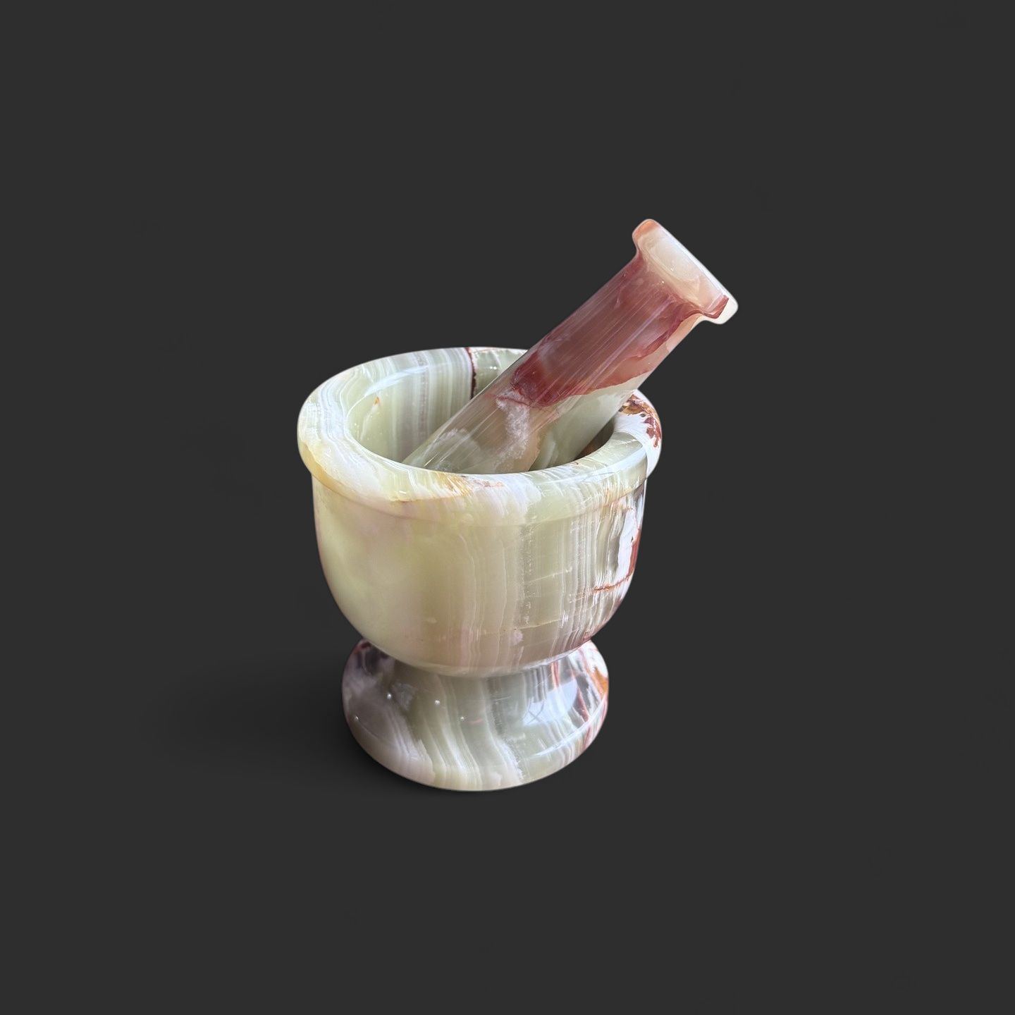 Onyx - Mortar/Pestle 4"