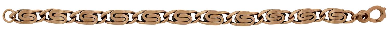 Copper Link Bracelet - Flat Link