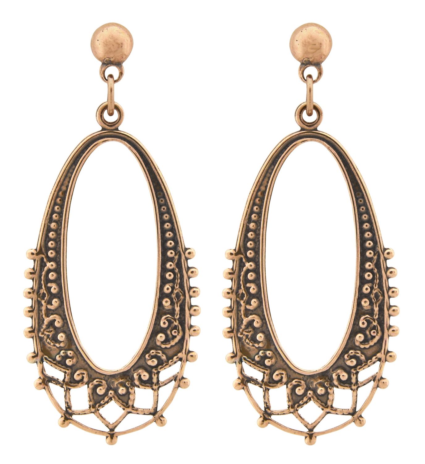 Copper Ear - PPD Fancy Oval