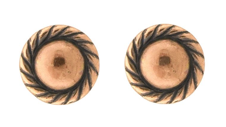 Copper Ear - PPB round stud