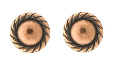 Copper Ear - PPB round stud