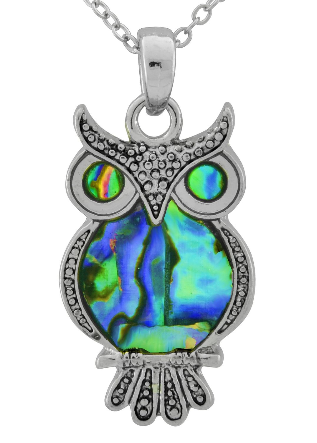Pend- Owl Mother of Pearl