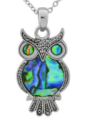 Pend- Owl Mother of Pearl