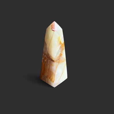 Onyx Obelisk 4" Tall - Small