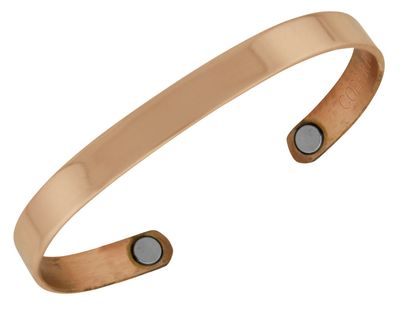 Braided Copper Cuff Bracelet - S