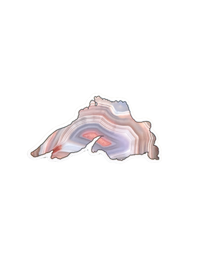 Lake Superior Agate Sticker