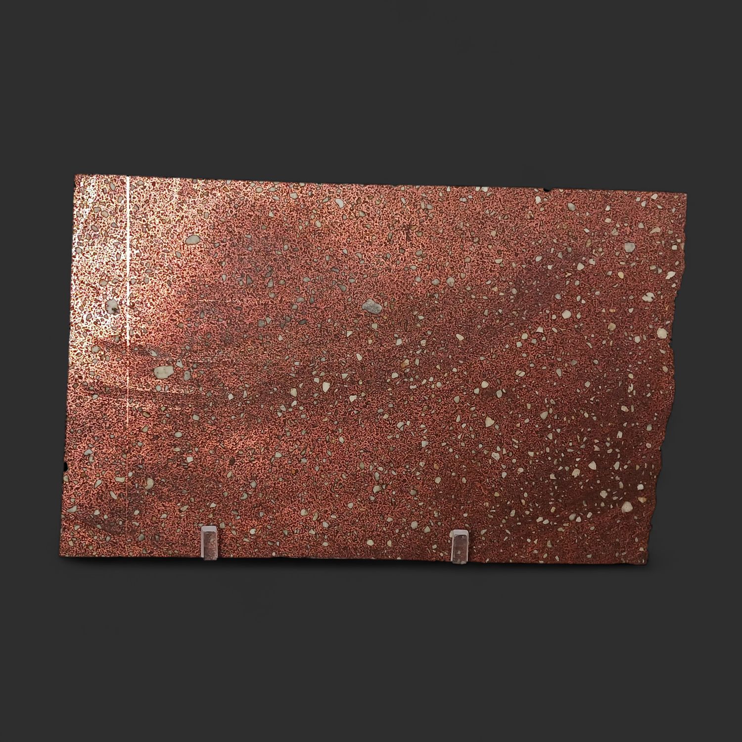Copper Firebrick Slab $90