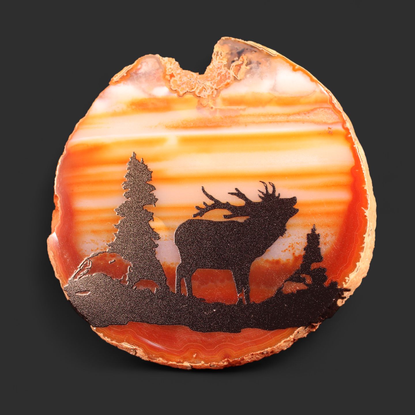 Elk Agate Slab