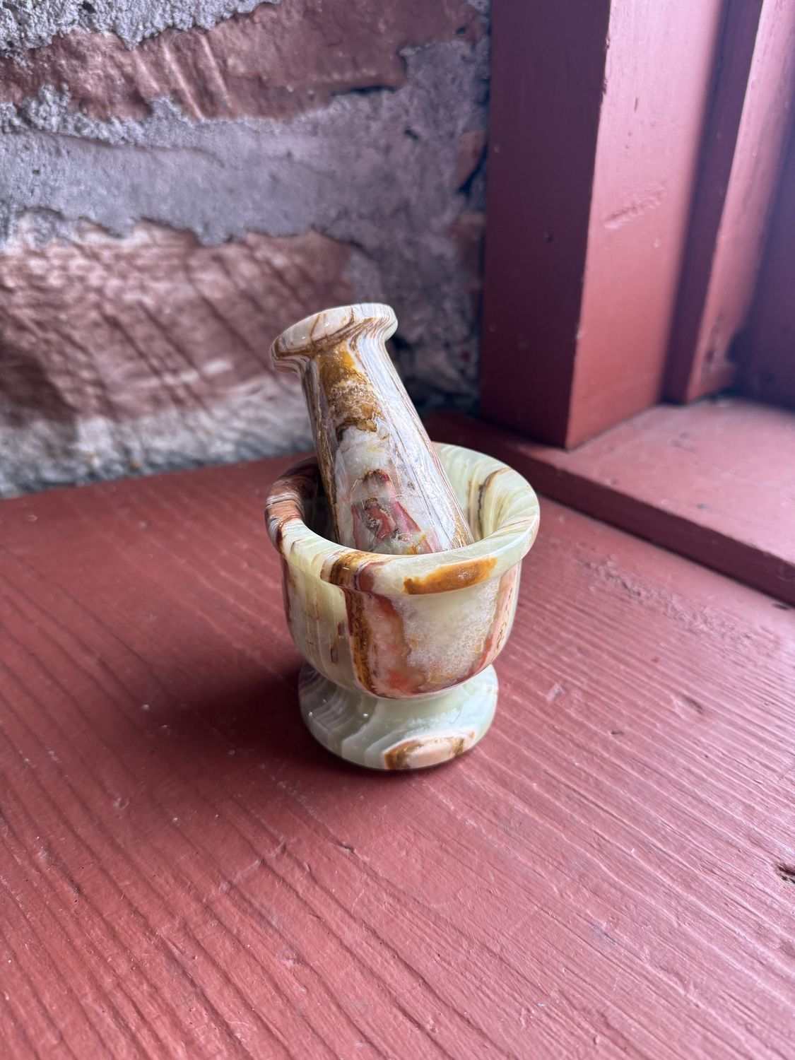 Onyx - Mortar/Pestle 3"