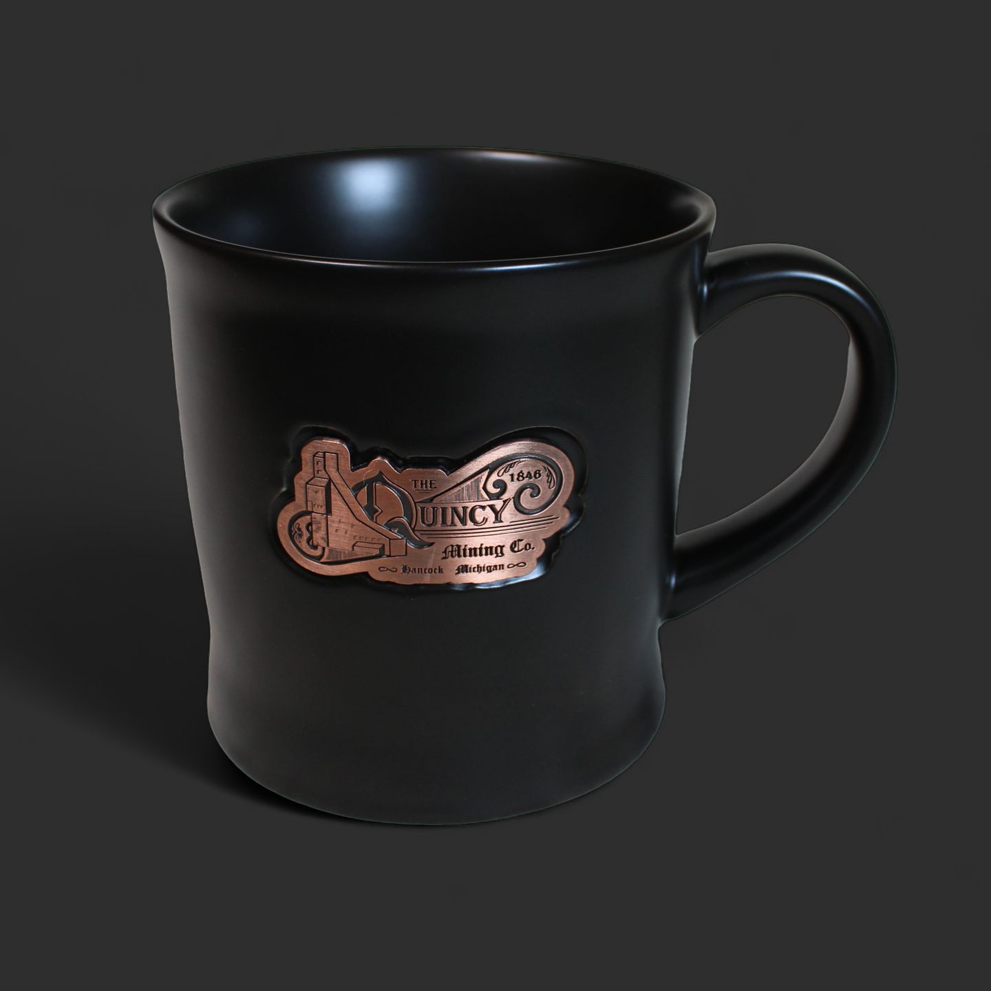 Copper Emblem Quincy Mine Mug