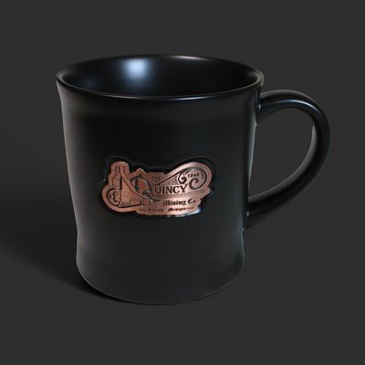 Copper Emblem Quincy Mine Mug