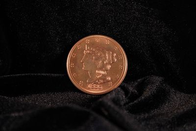 1836 Half Dollar Copper Coin