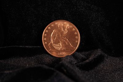 Seated Liberty Copper Coin