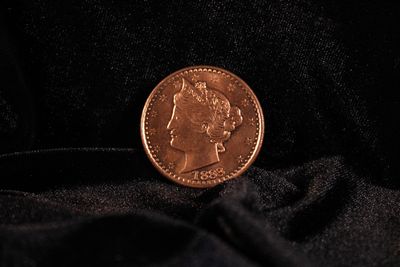 1883 Liberty Head Nickel Copper Coin