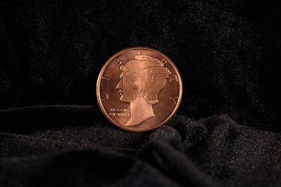 Winged Liberty Head Dime Copper Coin