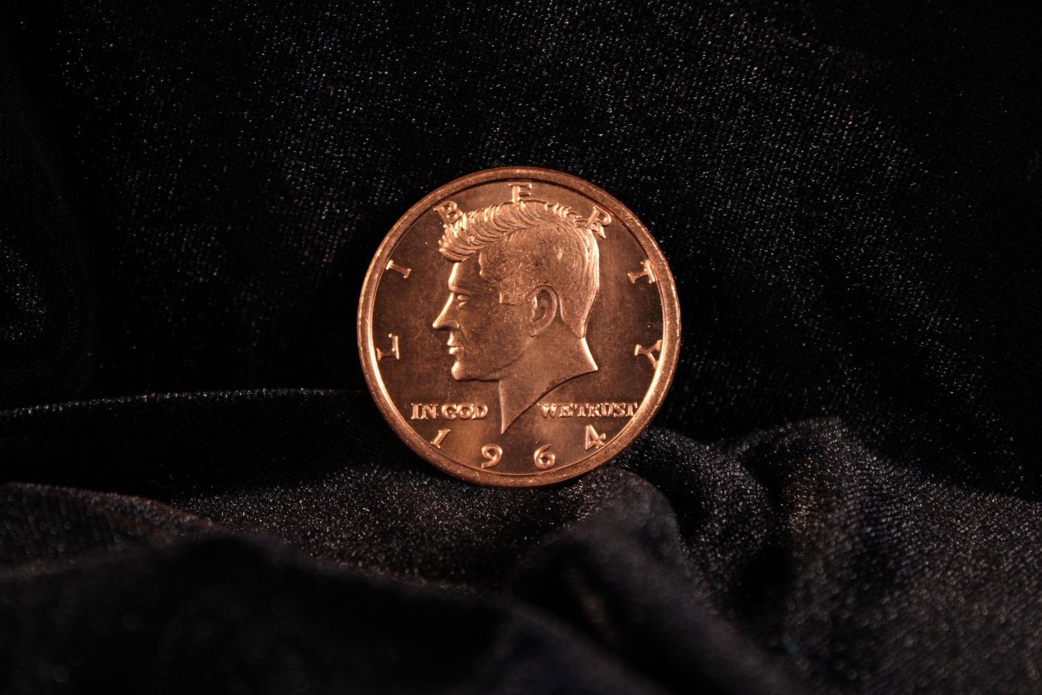 1964 Kennedy Half Dollar Copper Coin