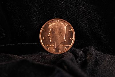 1964 Kennedy Half Dollar Copper Coin