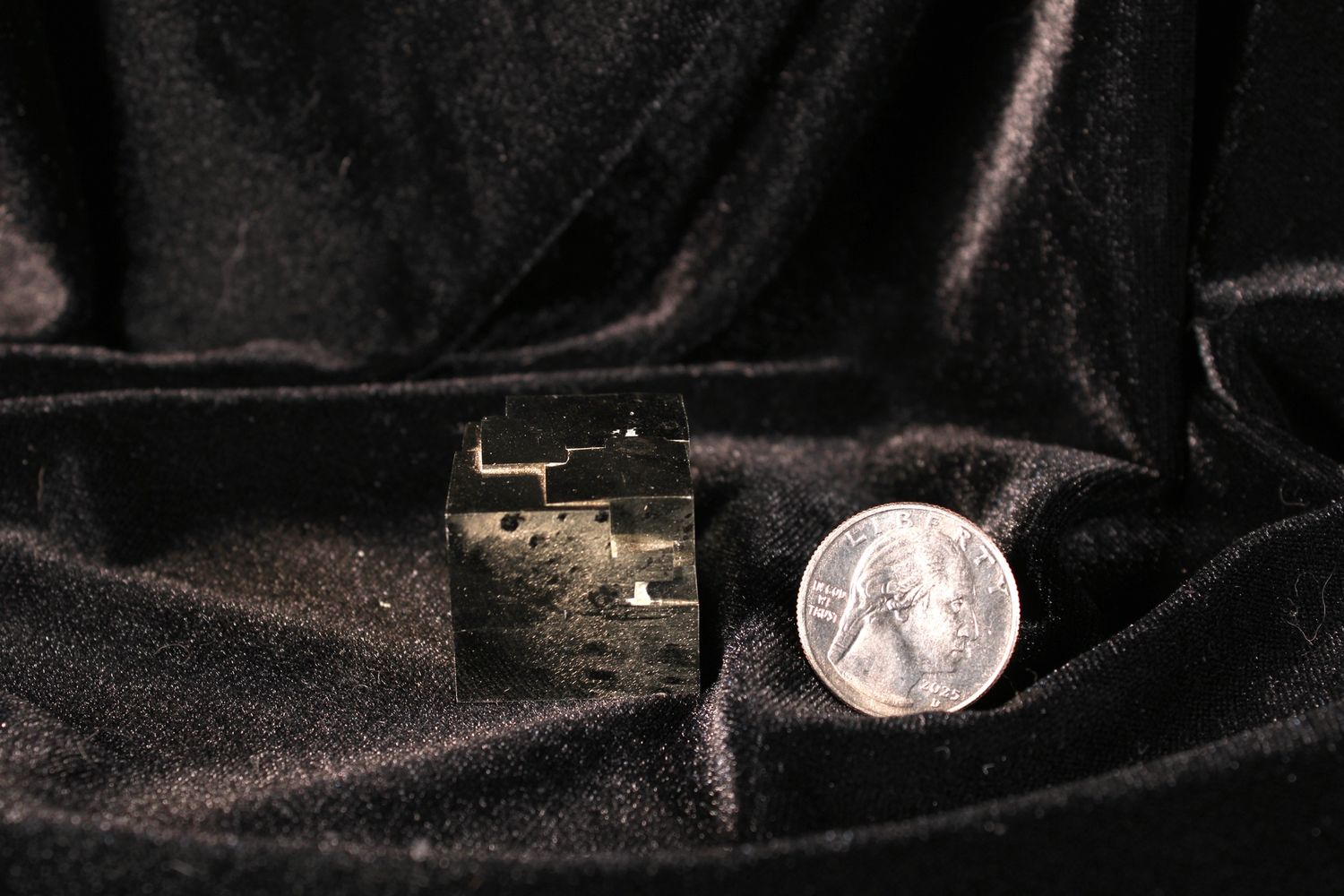 Pyrite Cube 1"