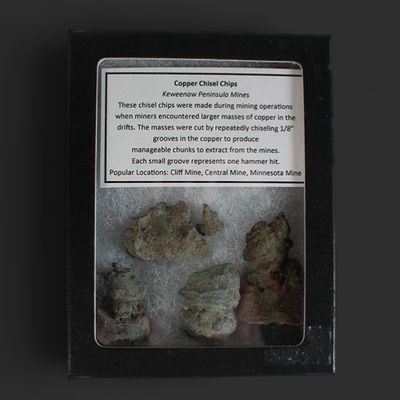 Copper Chisel Chips $25