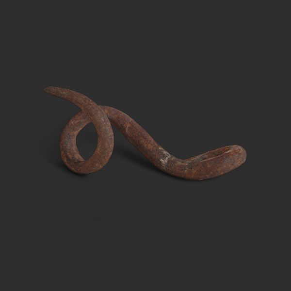 Pig Tail Mining Artifact