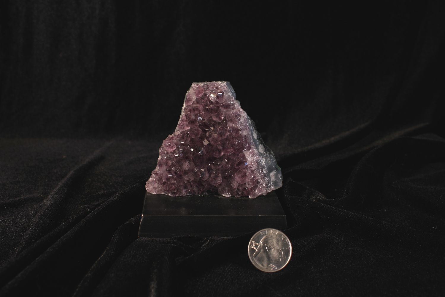 Amethyst Wood Base 9 oz