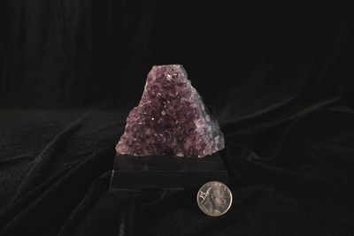 Amethyst Wood Base 9 oz