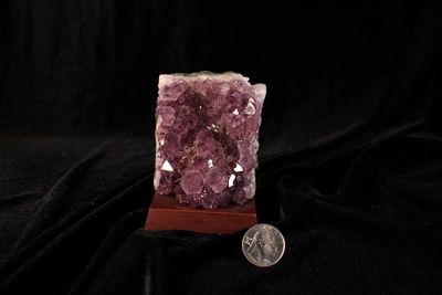 Amethyst Wood Base 14 oz
