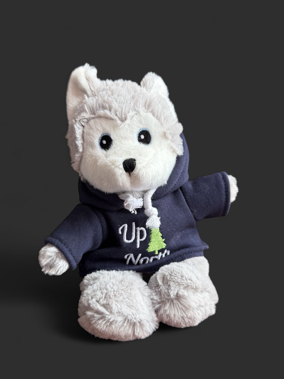 Husky Duffy Earmuff & Scarf Plushie