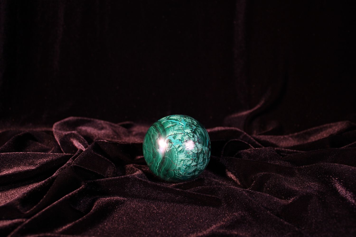 Malachite Sphere Large