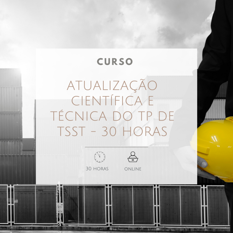 Curso de Atualização Científica e Técnica do TP de TSST - 30 Horas