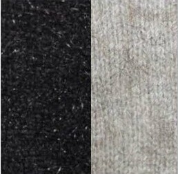 Lothlorian Koru Scarf, Colour: Natural/Black