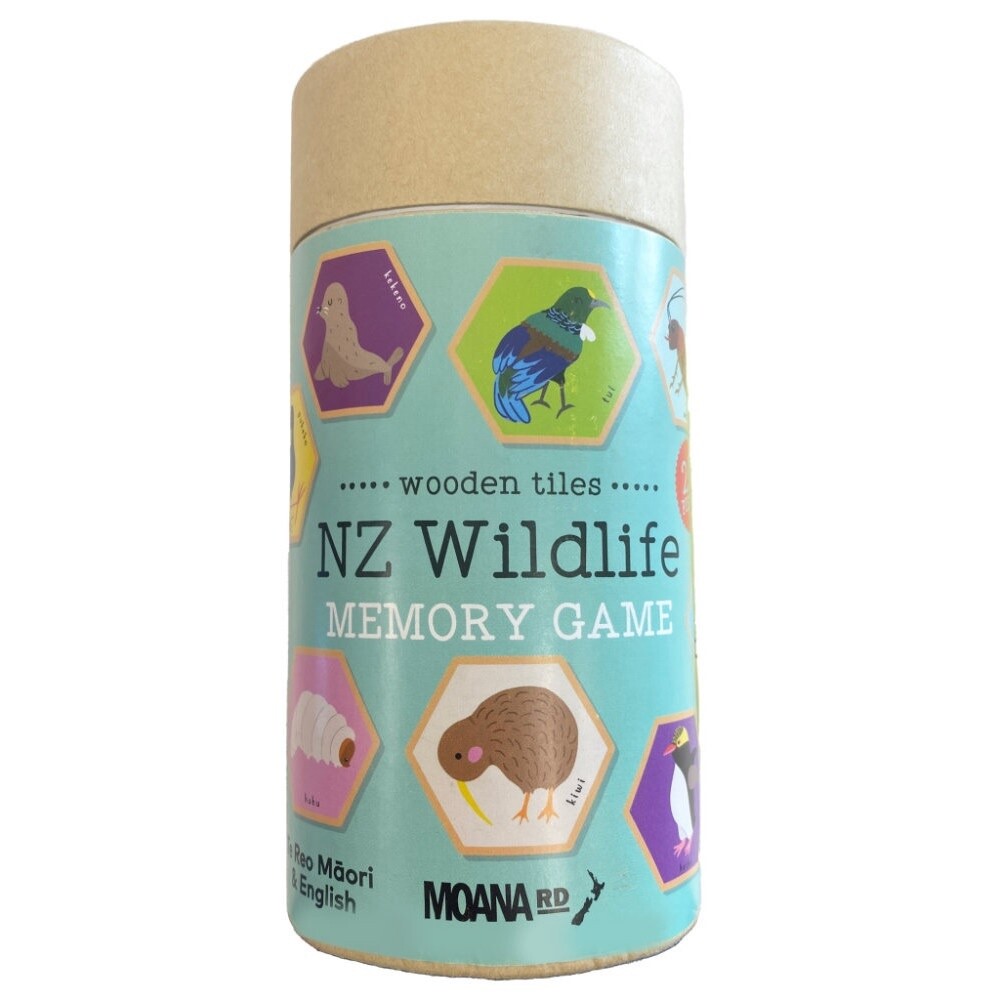 Moana Road Memory Games, Design: NZ Wildlife