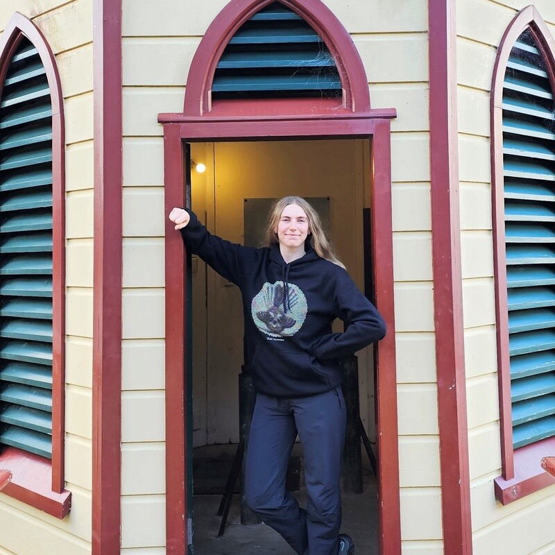 Tim Christie Art Hoodie Pīwakawaka