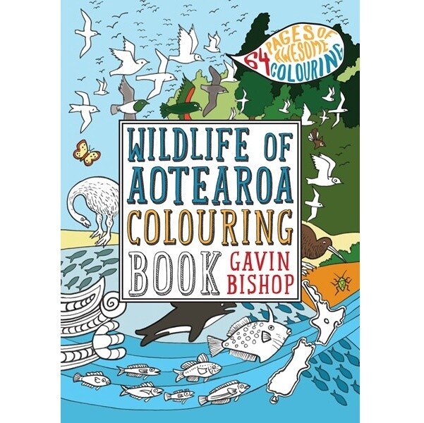 Wildlife Of Aotearoa Colouring Book
