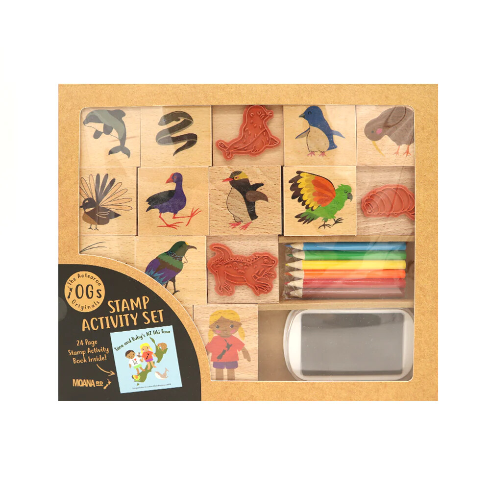 Stamp Activity Set, Design: Tiki Tour