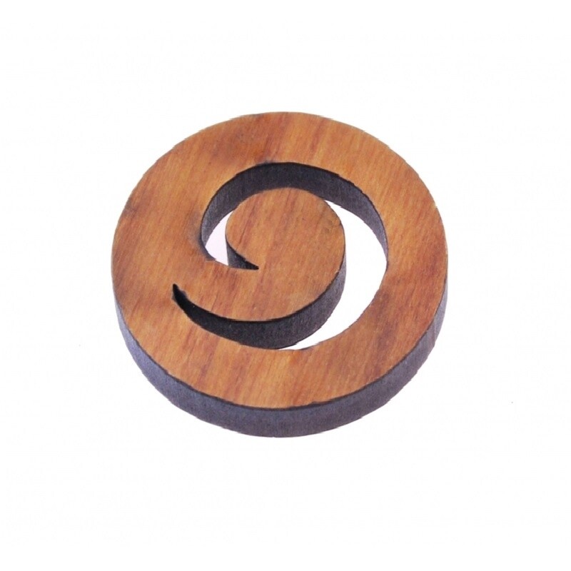Wooden Natives Magnets, Design: Koru