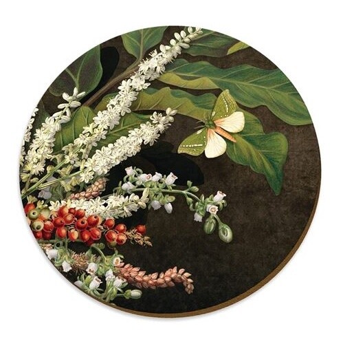 Native Flora Placemat, Design: Nīkau Berries