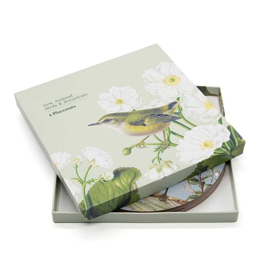 Placemats Set of 6 - Birds &amp; Botanicals