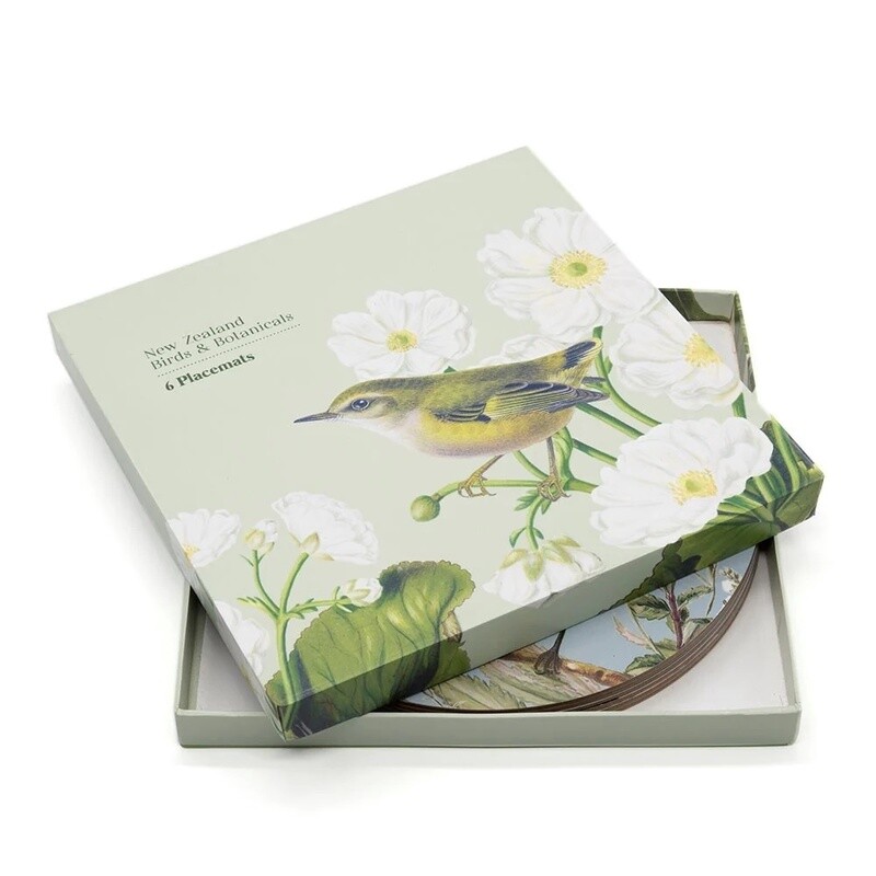 Placemats Set of 6 - Birds &amp; Botanicals